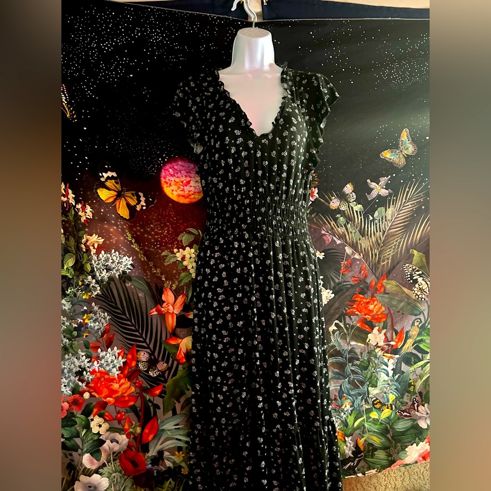 Sofia Vergara black maxi dress
